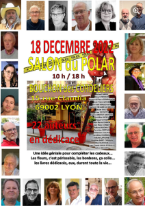 Affiche Salon du Polar Lyon